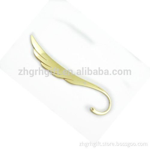 golden wing bookmark metal bookmark beautiful bookmark metal leaf bookmark